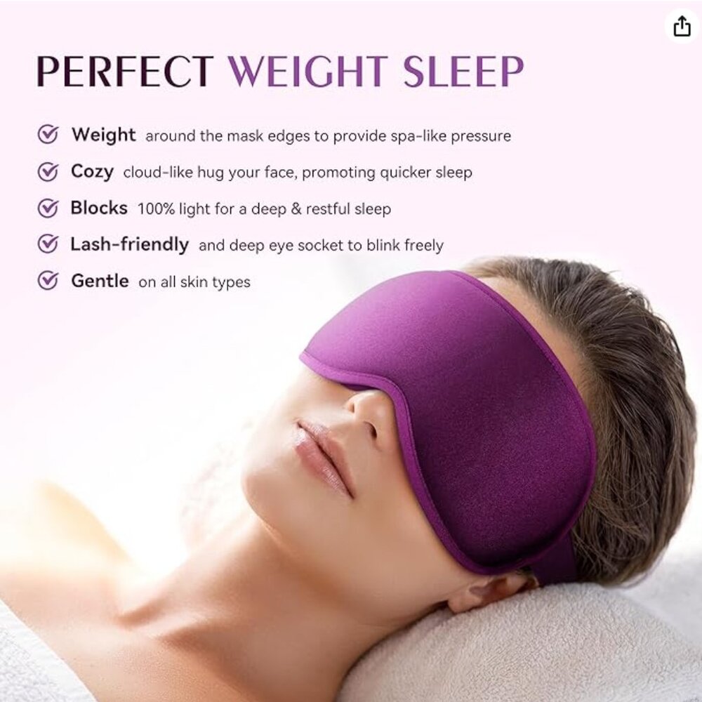 Weighted Eye Mask for Sleeping